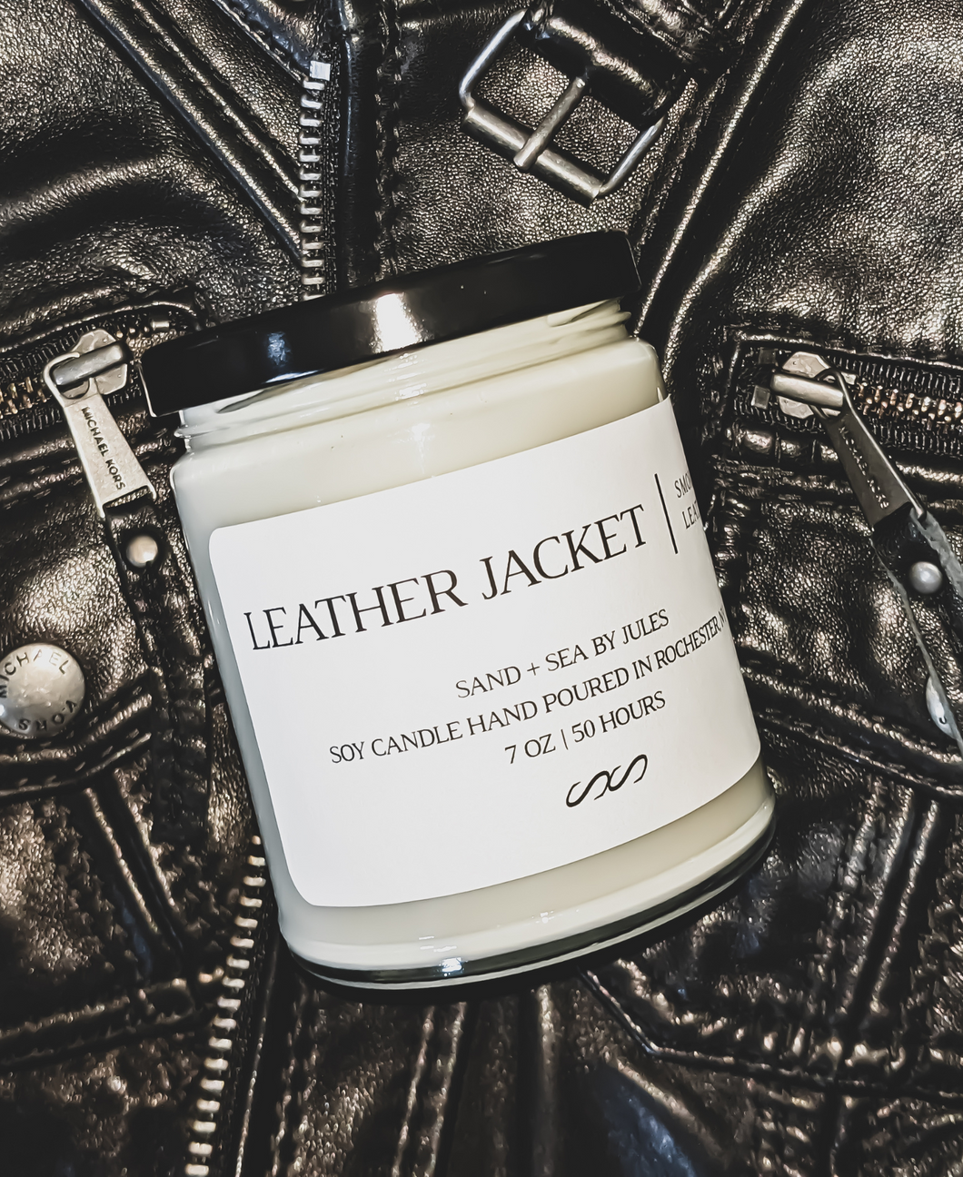Leather Jacket: Smoke + Leather